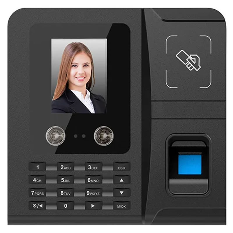 F650 Biometric Fingerprint Reader and Facial Recognition Access Control Machine
